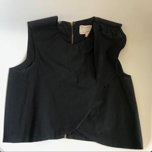 Nicole Miller Artelier crop top
